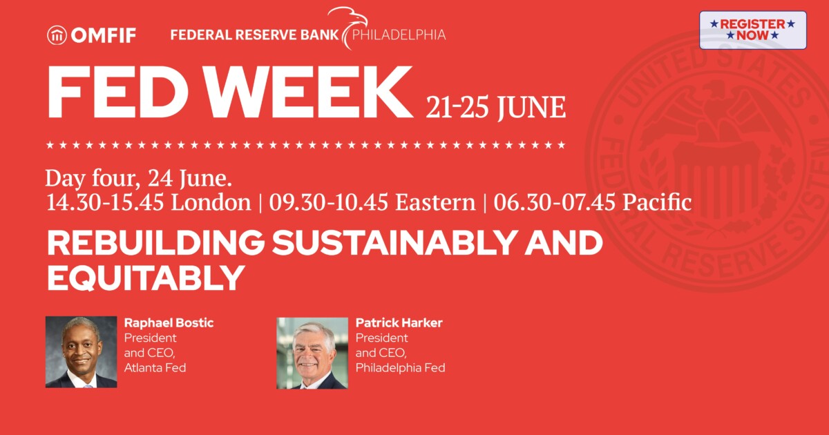 Fed week: Rebuilding sustainably and equitably