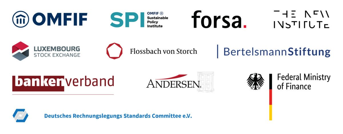 OMFIF ESG survey logos at 07.06