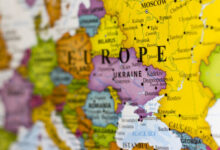 Map of Eastern Europe