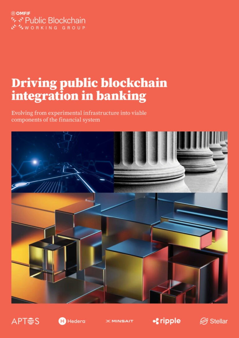 Driving public blockchain integration in banking